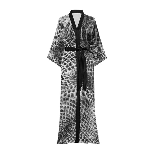 ANTIBrand Shedding Skin Snakeskin Effect Robe