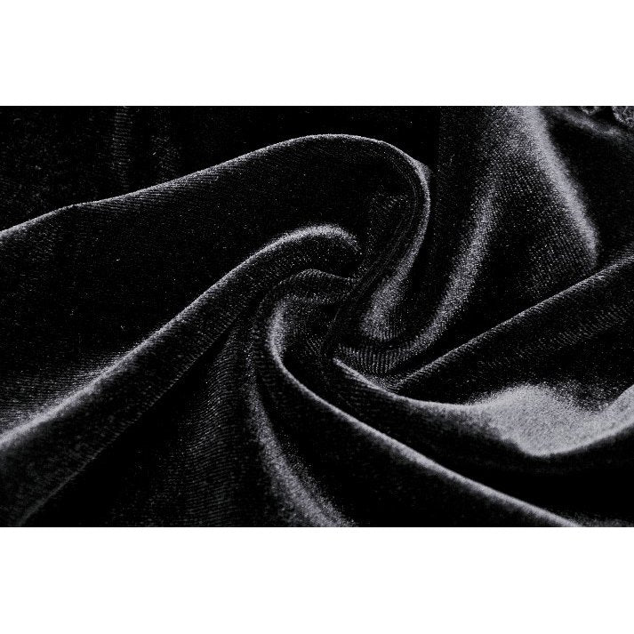 Dark in Love Lavinia Elegant Shrug in Velvet and Lace - Kate's Clothing