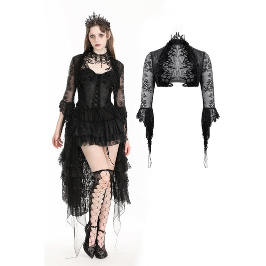 Dark in Love Harriet Lace Bolero - Kate's Clothing