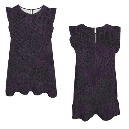 ANTIBrand Hydra Skin Ruffle Mini Dress