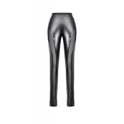 Dark in Love Serpentine Mesh Panel Leggings