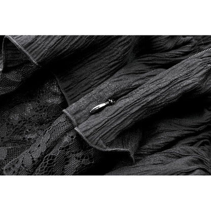 Dark in Love Cordelia Gothic High-Low Layered Skirt