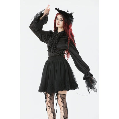 Bellatrix skirt styled with lace tights
