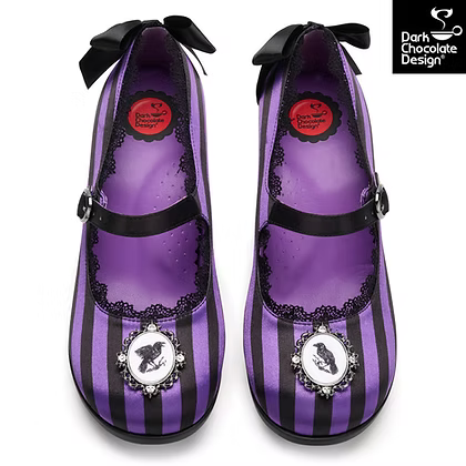 Hot Chocolate Design Nevermore – Mary Jane Mid Heels