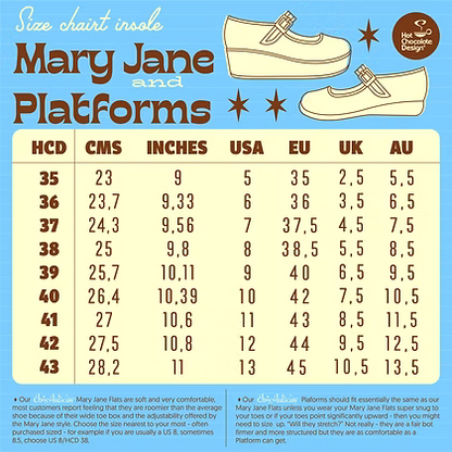 Chocolaticas® I Am The Black Sheep – Gothic Plush Mary Jane Flats