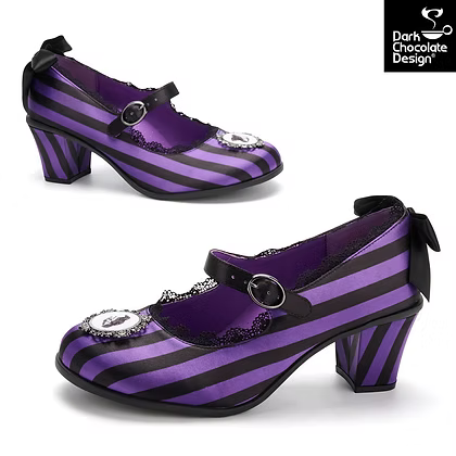 Hot Chocolate Design Nevermore – Mary Jane Mid Heels