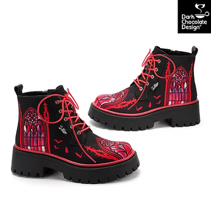 Hot Chocolate Design Vampire Court – Chunky Platform Boots