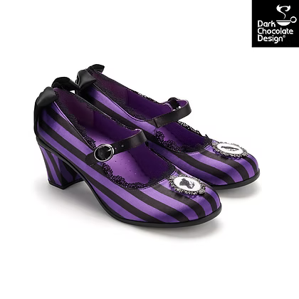Hot Chocolate Design Nevermore – Mary Jane Mid Heels
