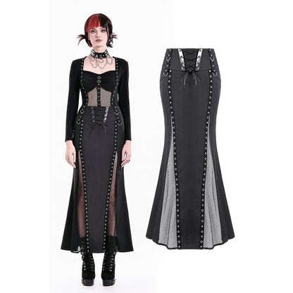 Dark in Love Iron Siren Mermaid Skirt