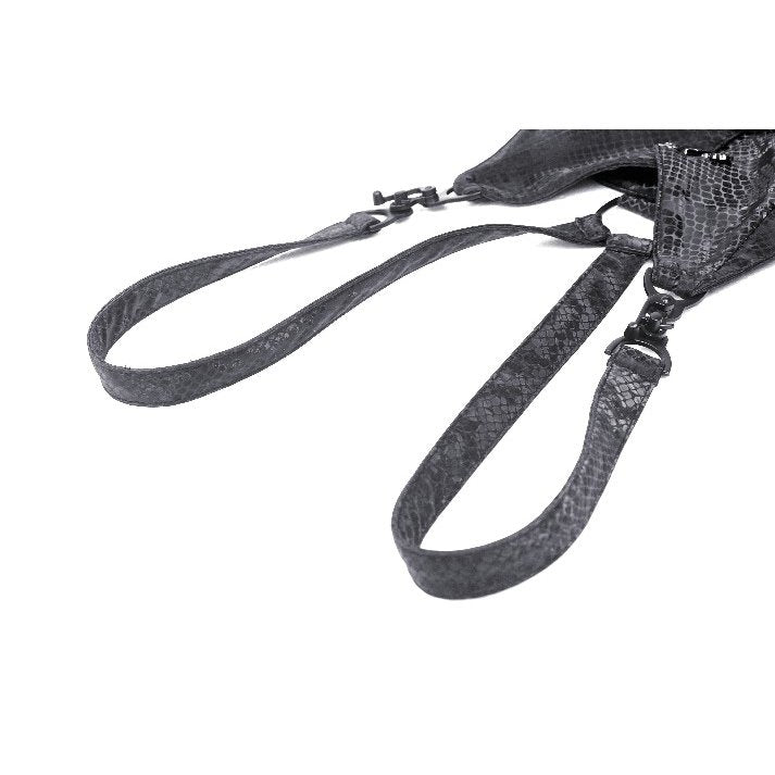 Dark in Love Amalia Snake Skin Effect Collar - Kate's Clothing