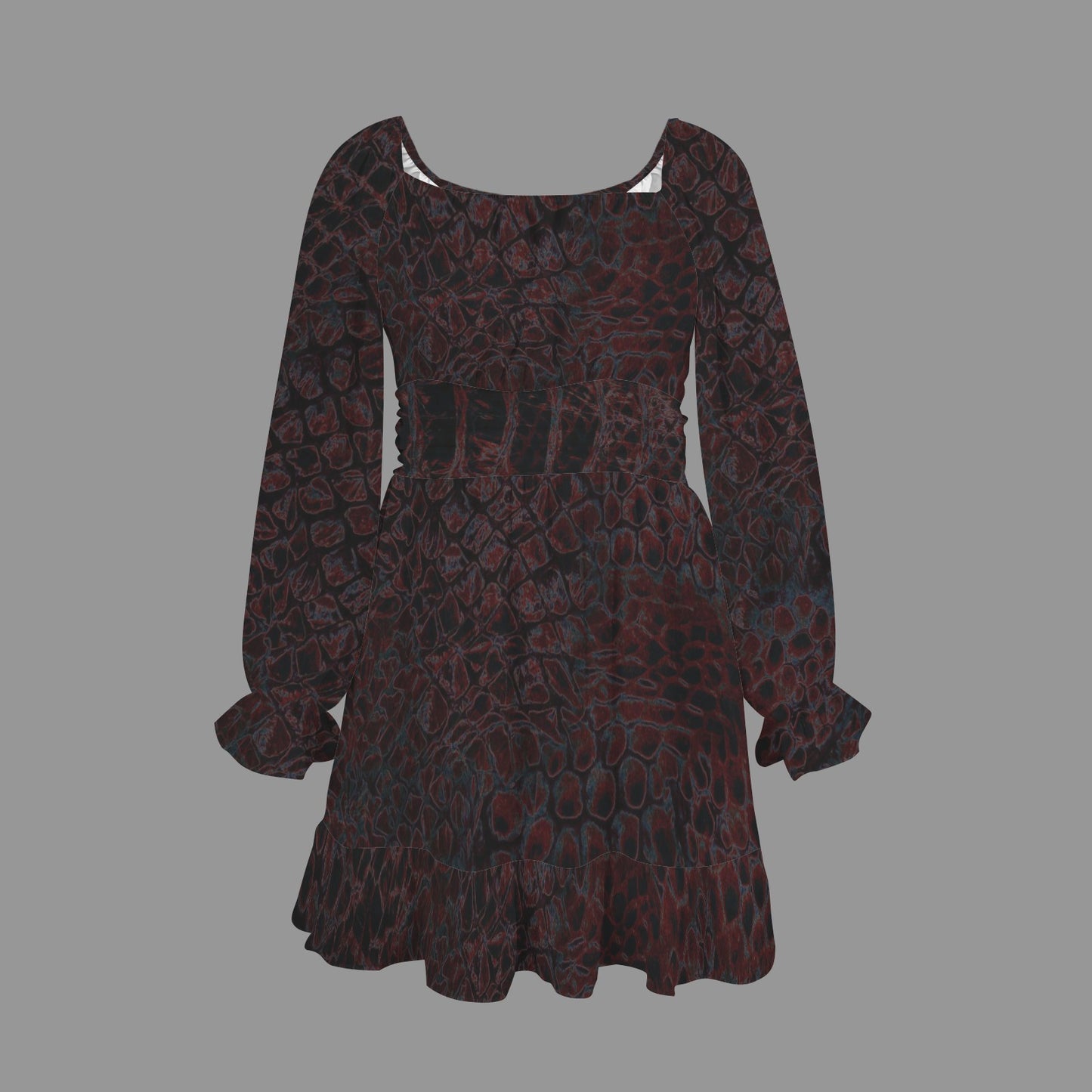 ANTIBrand Wyvern Skin Tie Back Dress