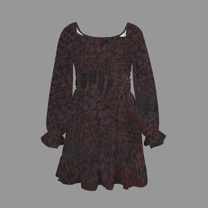 ANTIBrand Wyvern Skin Tie Back Dress