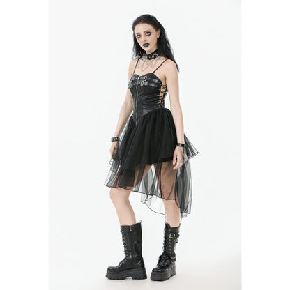 Dark in Love Isolde Buckled Corset Dress