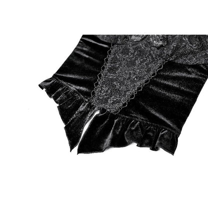 Dark in Love Mourning Wing Corset Cami Top