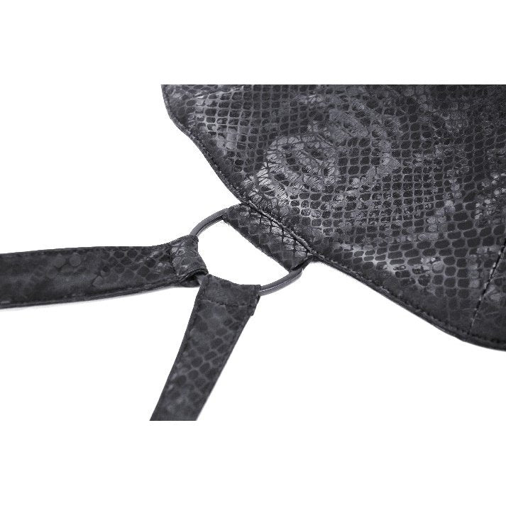 Dark in Love Amalia Snake Skin Effect Collar - Kate's Clothing