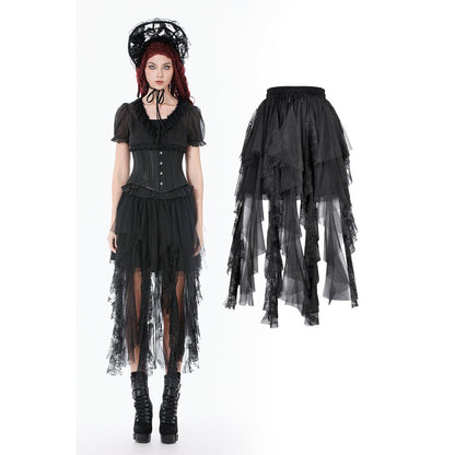 Dark in Love Dark Fairy Lace Skirt