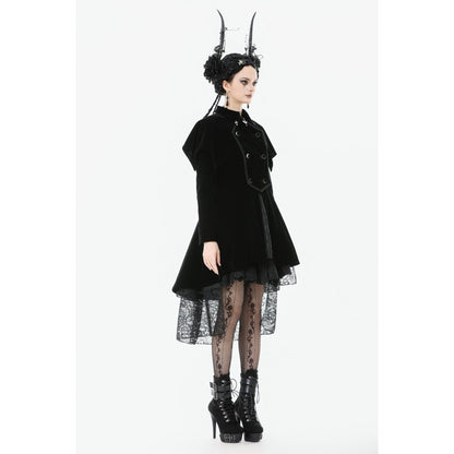 Dark in Love Lilith Officer Velvet Coat