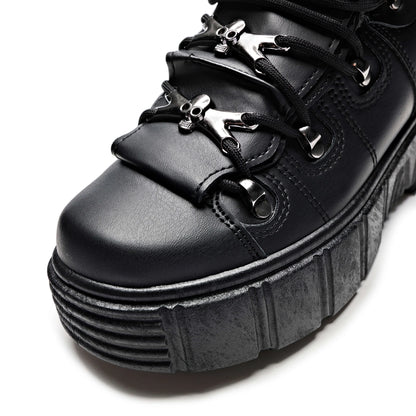 Koi Rimo Core Chunky Black Trainers
