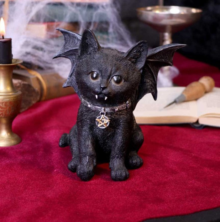Nemesis Now Vampuss Black Bat Cat Figurine (16cm)