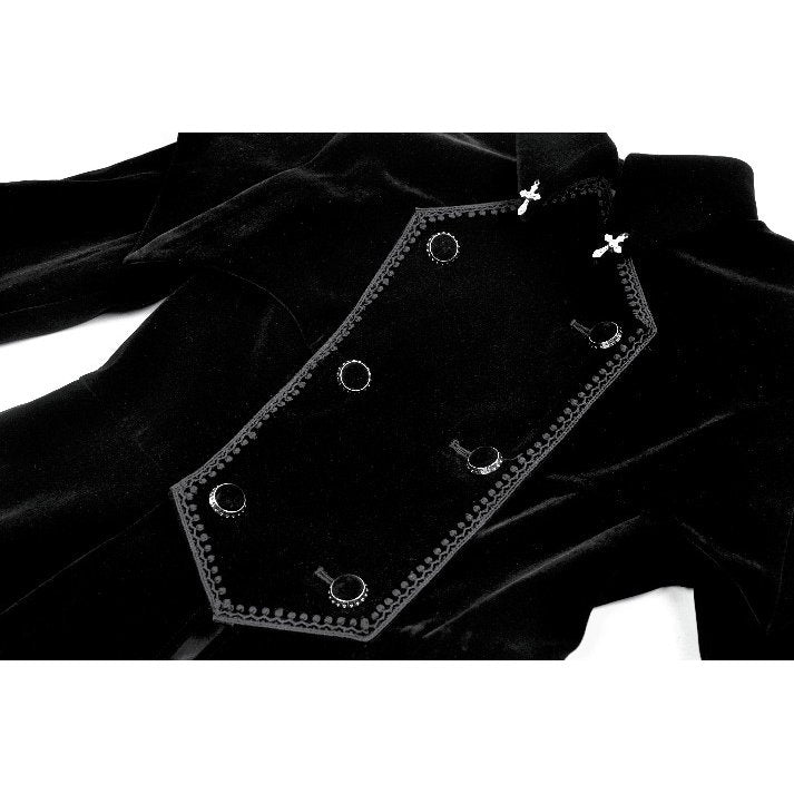 Dark in Love Lilith Officer Velvet Coat