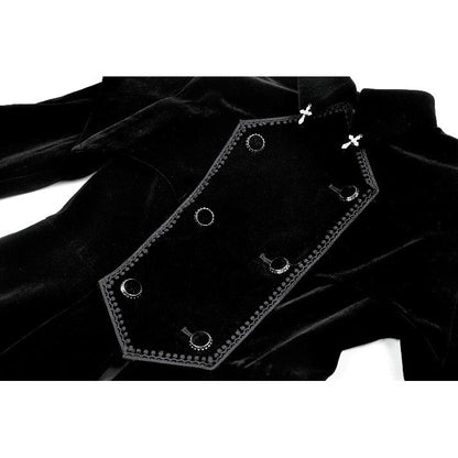 Dark in Love Lilith Officer Velvet Coat