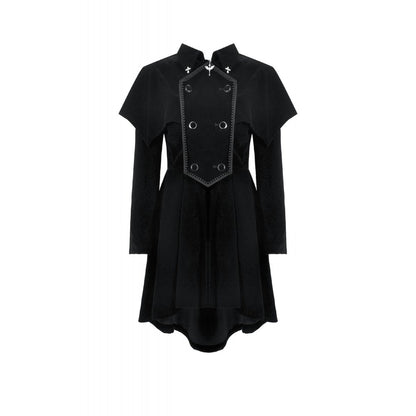 Dark in Love Lilith Officer Velvet Coat