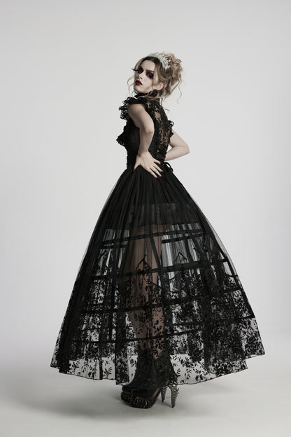 Punk Rave Seraphina Goth Flying Sleeve Dress