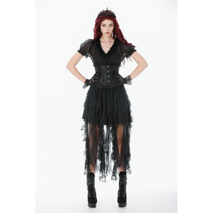 Dark In Love Evelina Metal-Boned Waist Corset