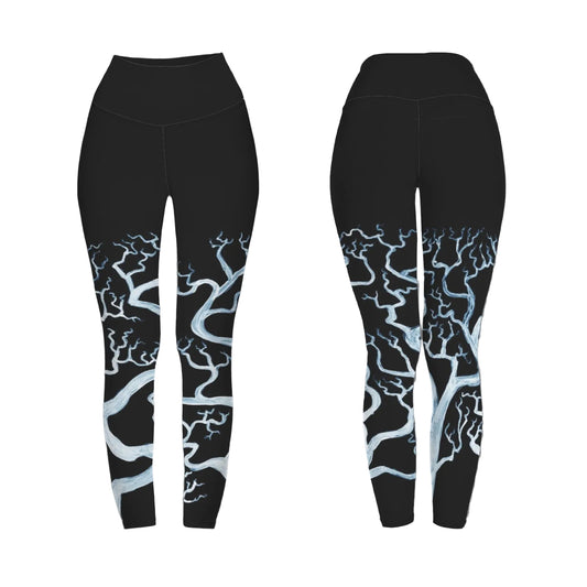 ANTIBrand x DevilBoy Crooked Forest High Waist Leggings