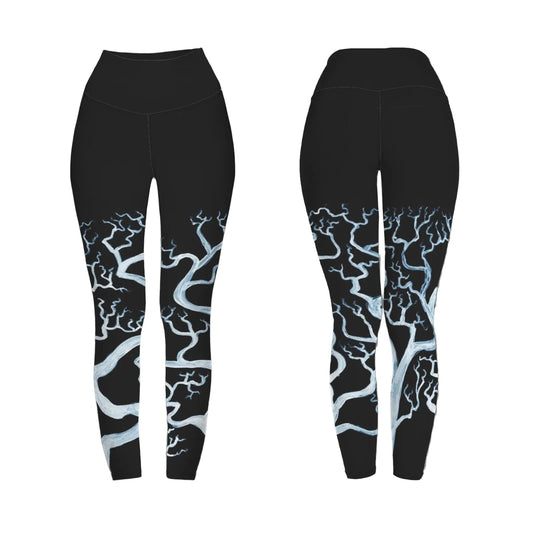 ANTIBrand Misfits Rack - Crooked Forest High Waist Leggings - XS (UK 8)