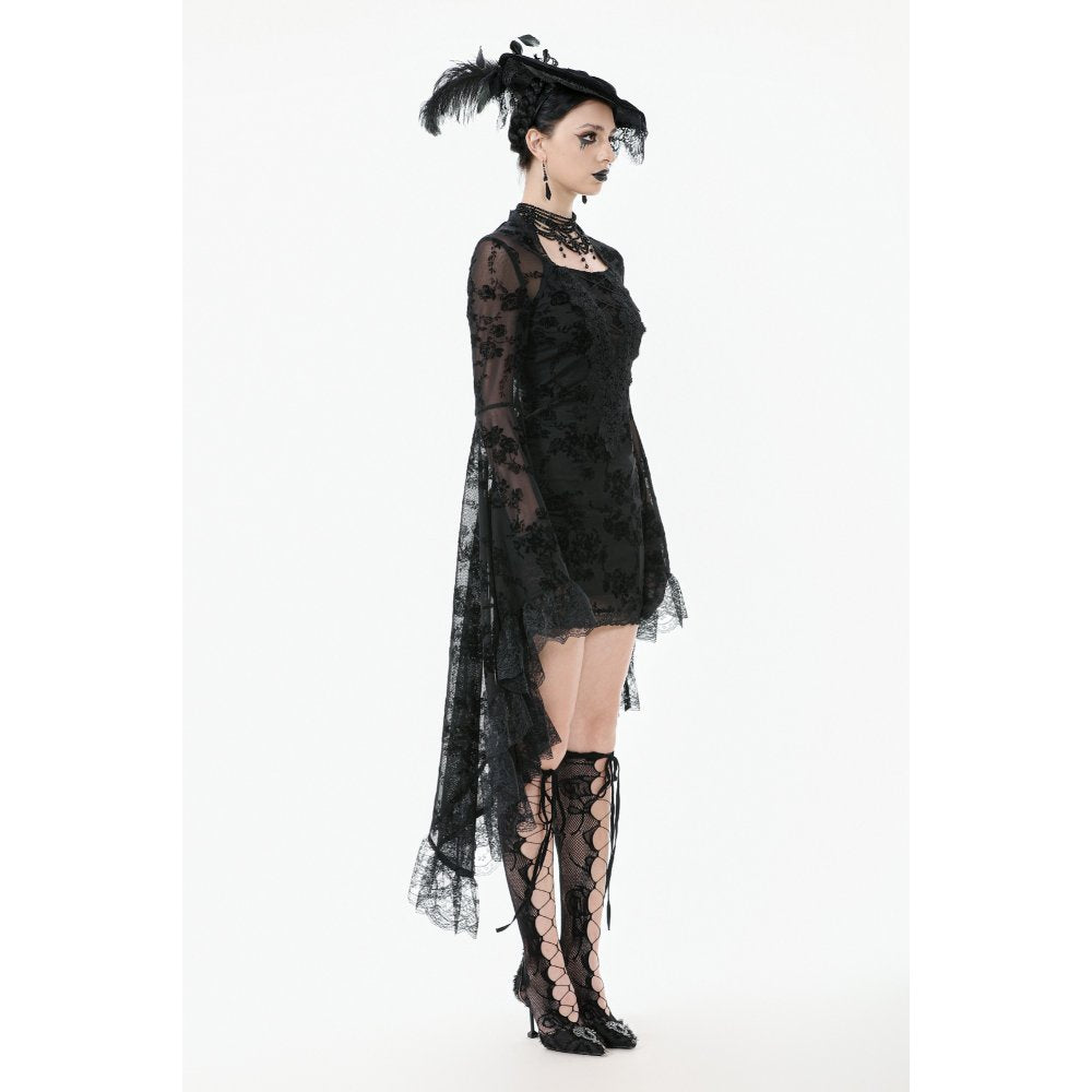 Dark In Love Minerva Bell Sleeve Lace Dress