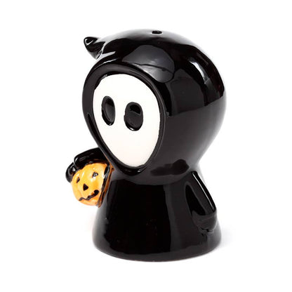 Gothic Gifts Skull Boy & Ghost Boy Ceramic Salt & Pepper Set
