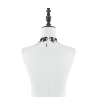 Dark In Love Adelina Vintage Lace Layered Choker