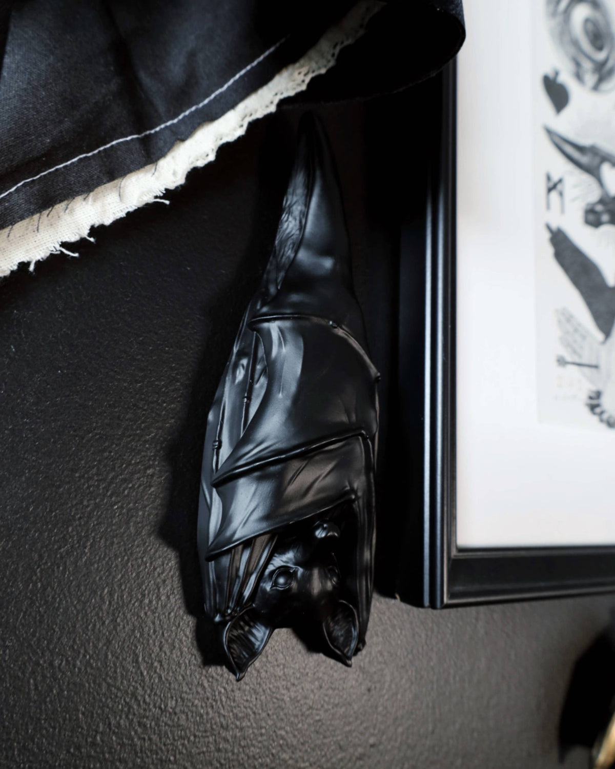 Mayhem Made Sleeping Bat Wall Hanging