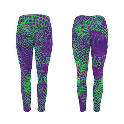 ANTIBrand Shedding Skin Monster Skin Gym Leggings with Pockets