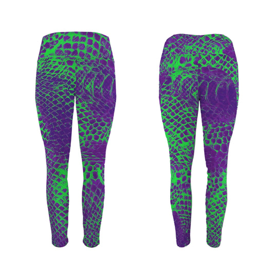 ANTIBrand Shedding Skin Monster Skin Gym Leggings with Pockets