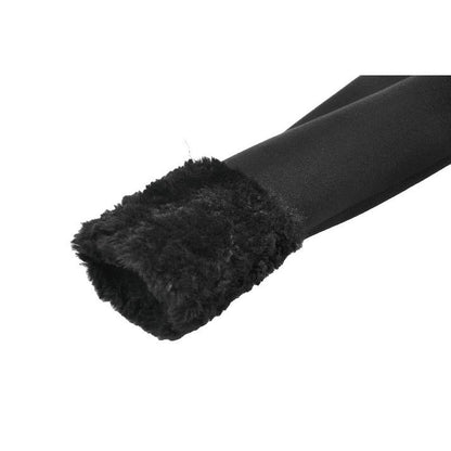 Dark in Love Cat-Ear Faux Fur Trim Gothic Coat