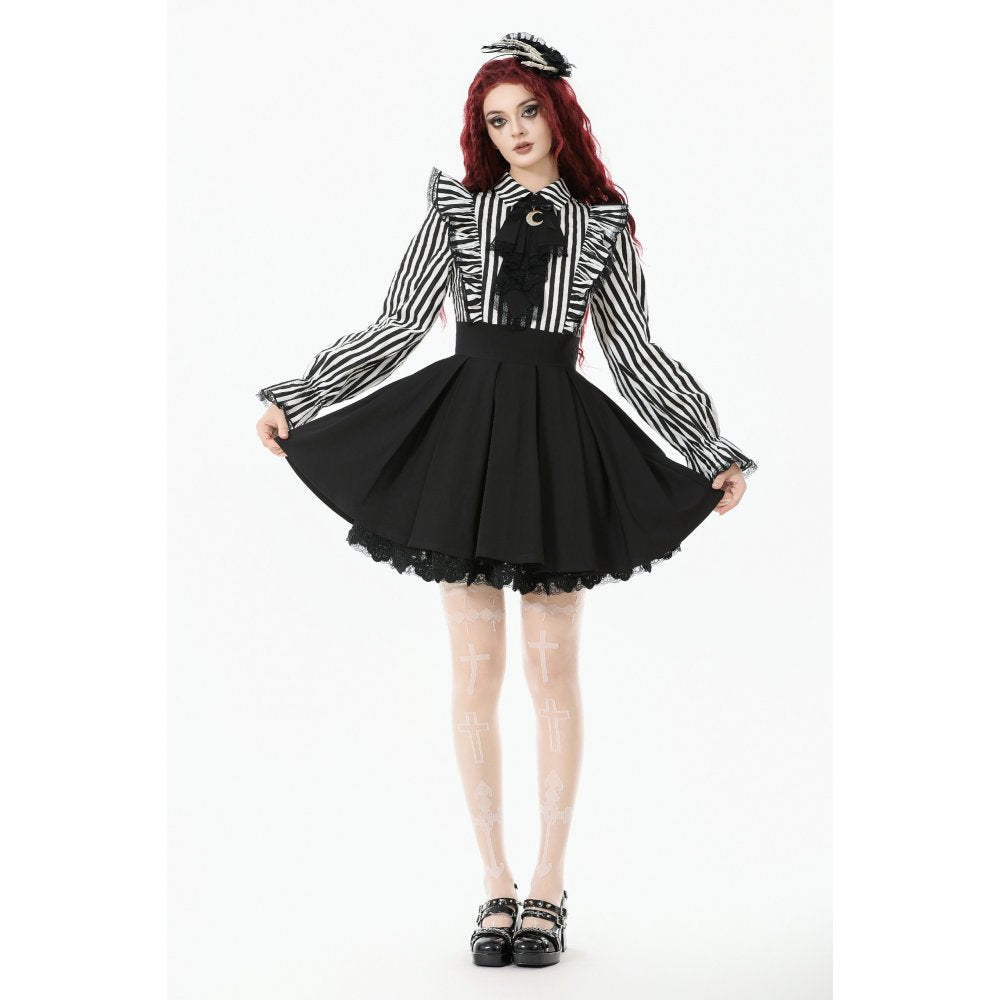 Back View with Hidden Zipper Closure