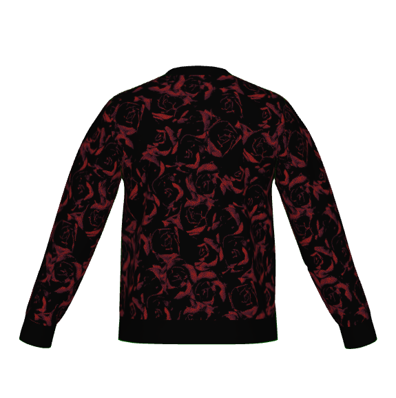 ANTIBrand Blood Roses Knitted Jumper