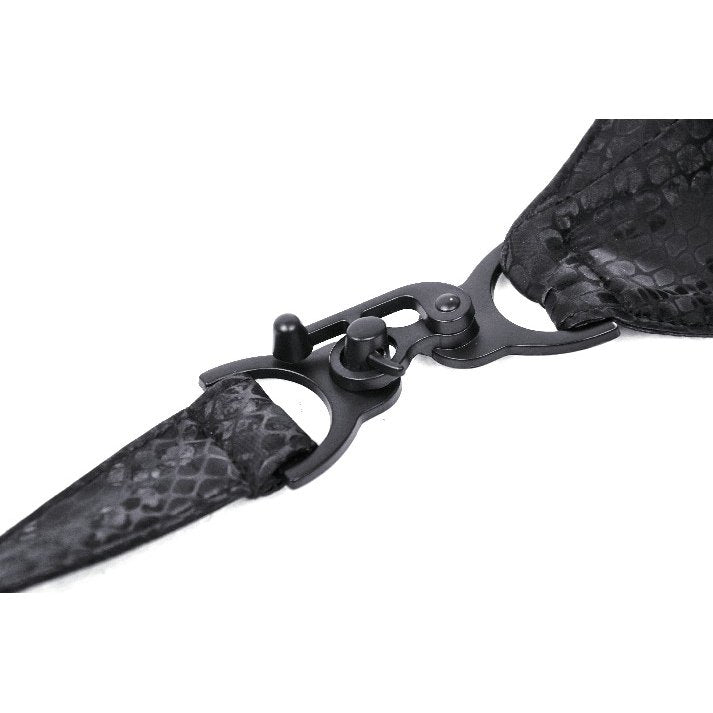Dark in Love Amalia Snake Skin Effect Collar - Kate's Clothing