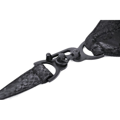 Dark in Love Amalia Snake Skin Effect Collar - Kate's Clothing