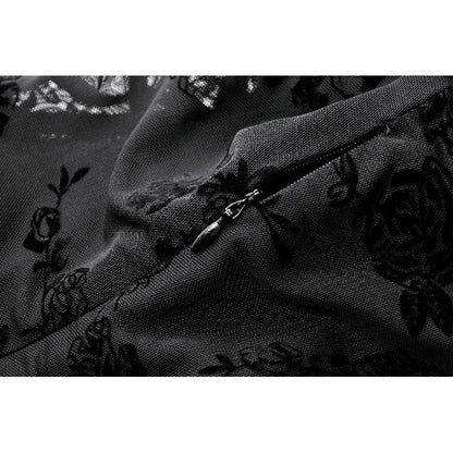 Dark In Love Minerva Bell Sleeve Lace Dress