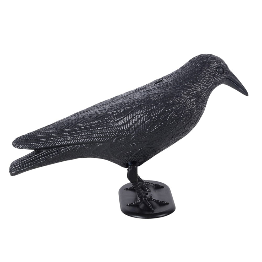 Gothic Gifts Black Crow Decoration with Ground Spike