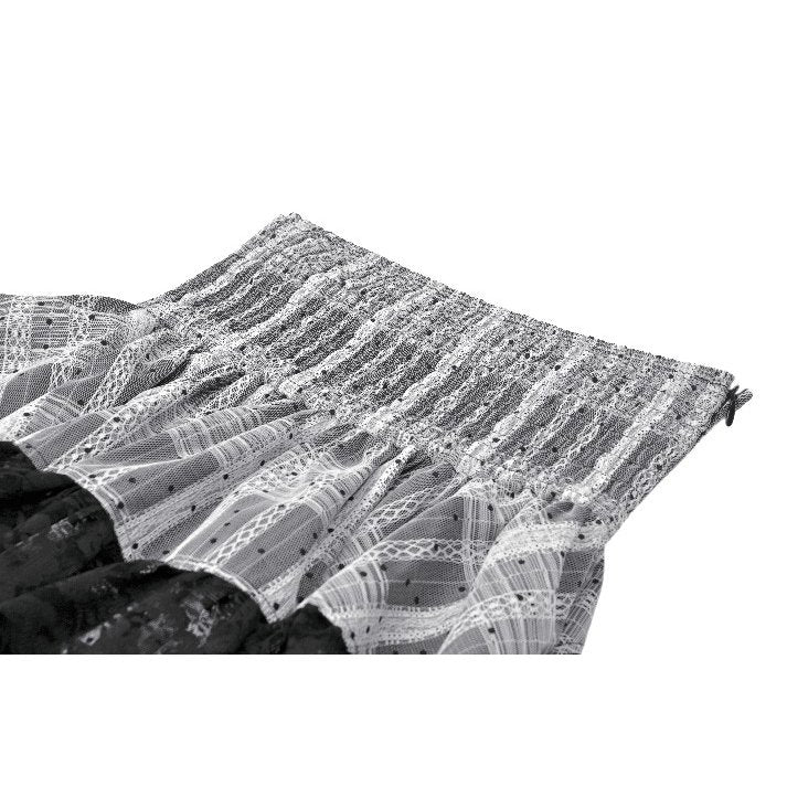 Dark in Love Hexa Layered Tartan Skirt