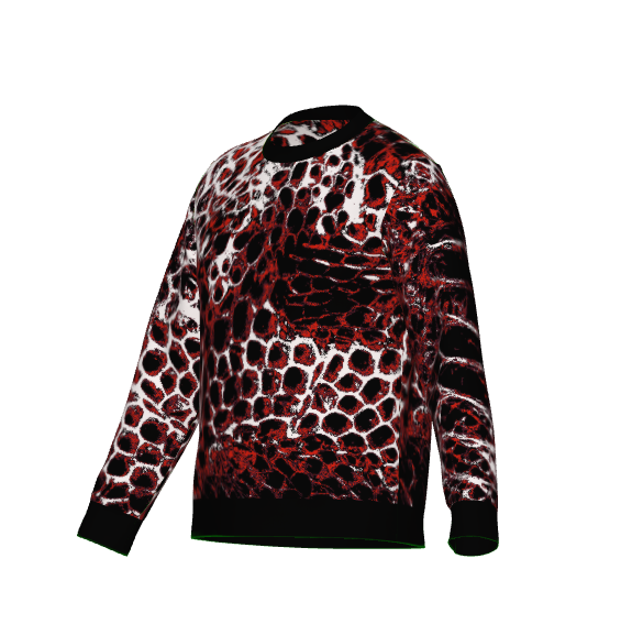 ANTIBrand Basilisk Skin Knit Jumper - Shedding Skin Collection