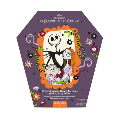 Mad Beauty Nightmare Before Christmas advent calendar box, coffin-shaped, front view