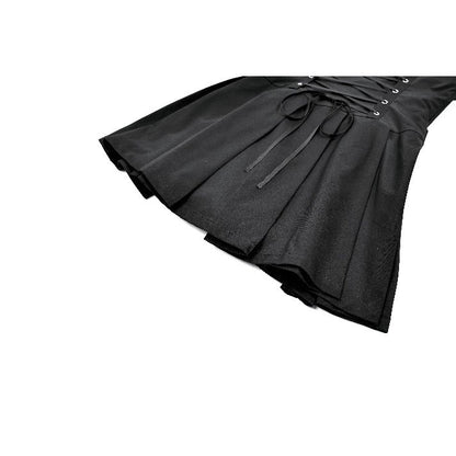 Dark in Love Crypt Rebel Pleated Dress