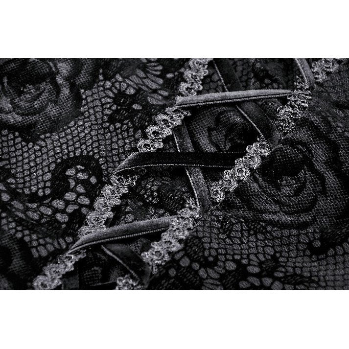 Dark in Love Verena Gothic Fishtail Dress - Kate's Clothing