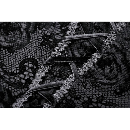 Dark in Love Verena Gothic Fishtail Dress - Kate's Clothing