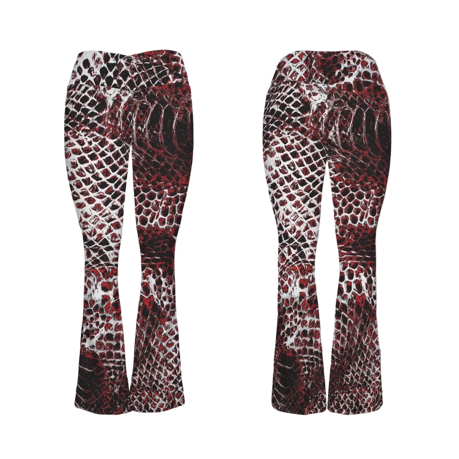 ANTIBrand Activewear Basilisk Skin Yoga Flares